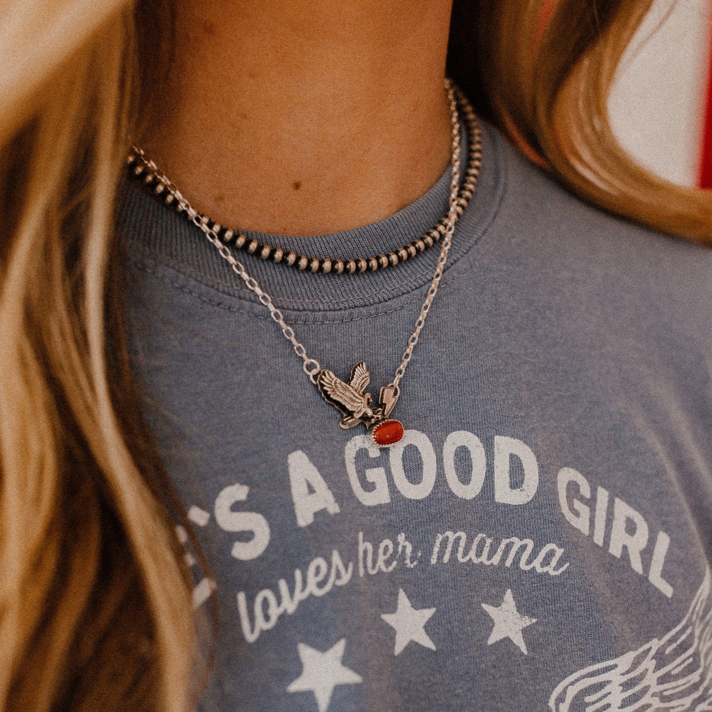 Custom Eagle Necklace