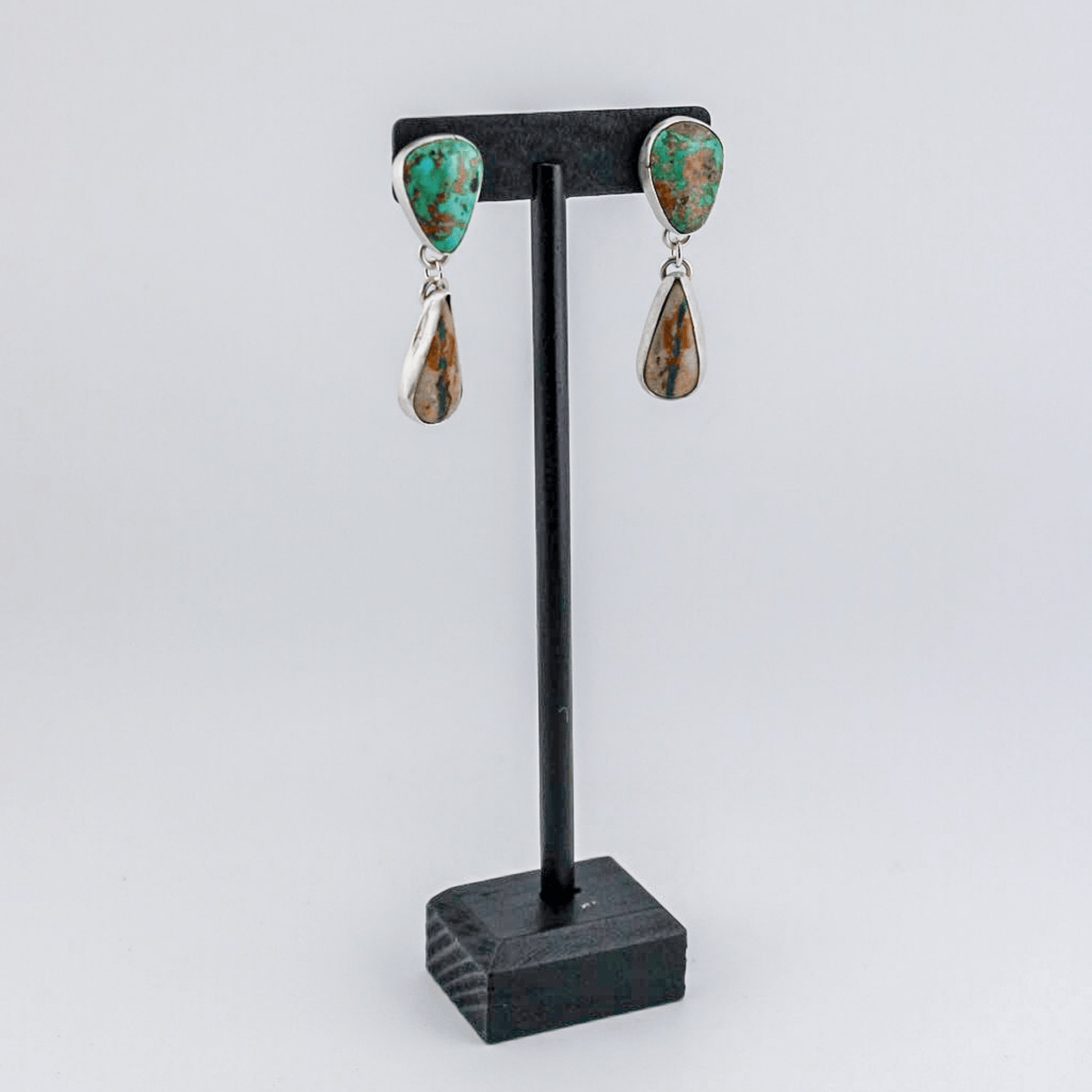 Sagebend – Dangle Turquoise Earrings