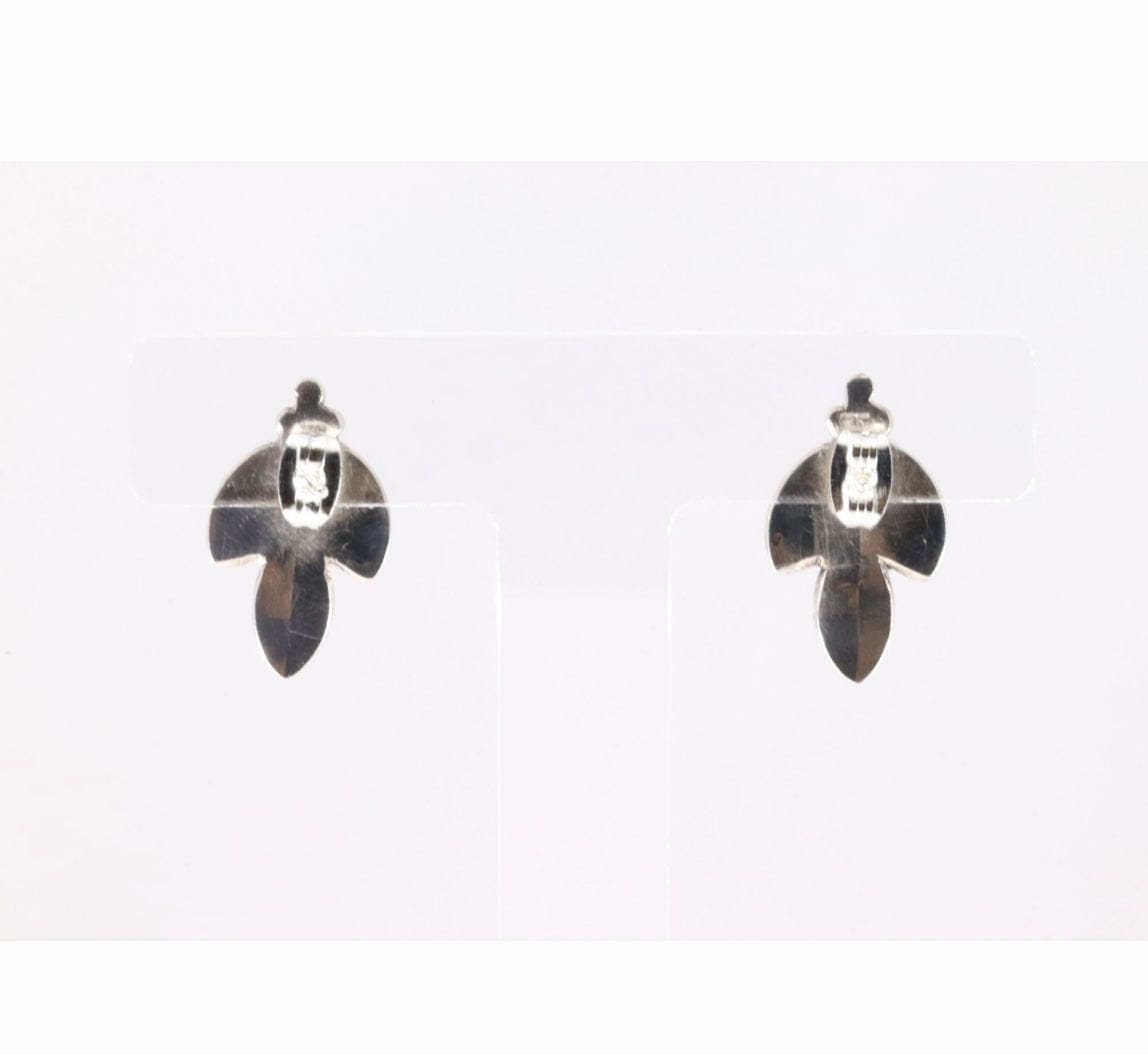 Native America Zuni Sterling Silver Turquoise Post Earring's By Fernando Othole