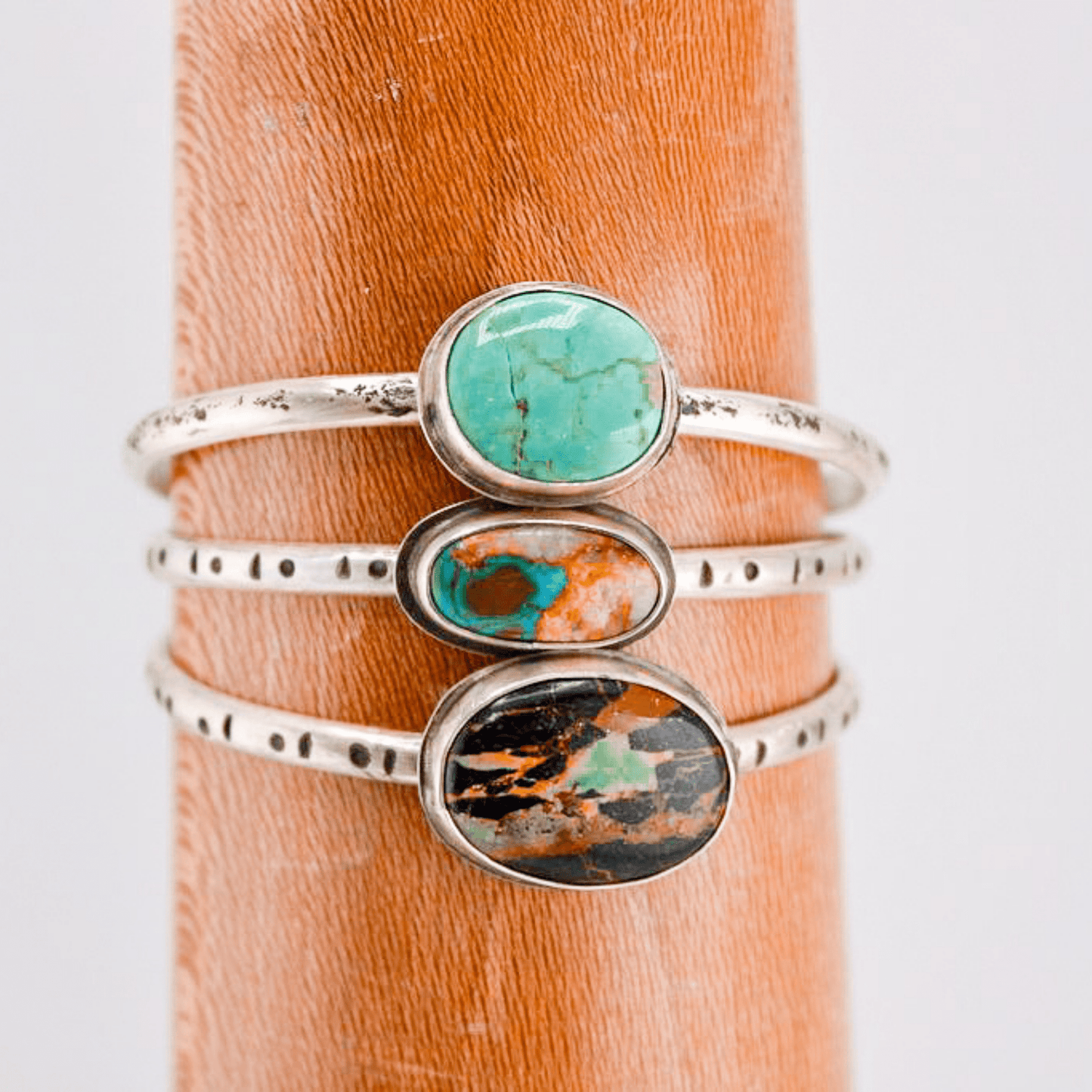 Cimarron – Green Turquoise Cuff
