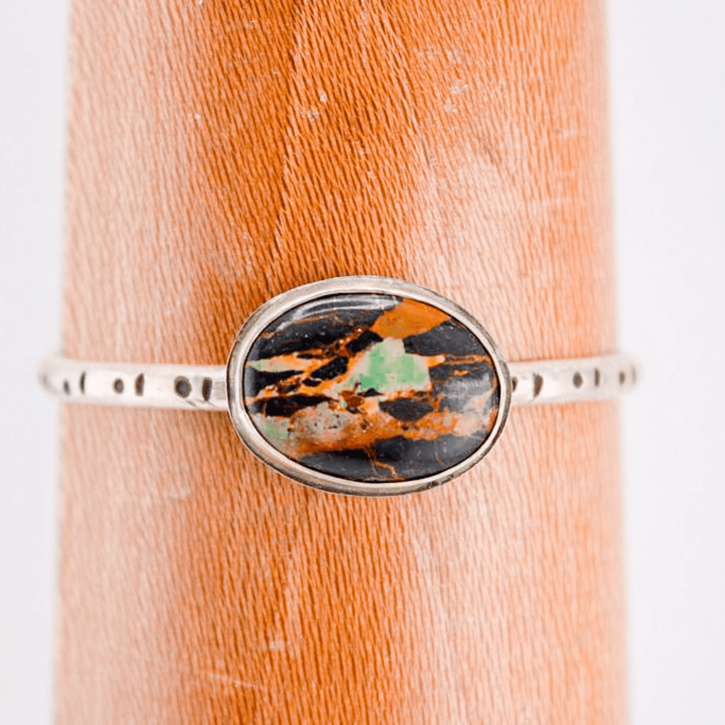 Iron Vale – Black Jack Turquoise Cuff