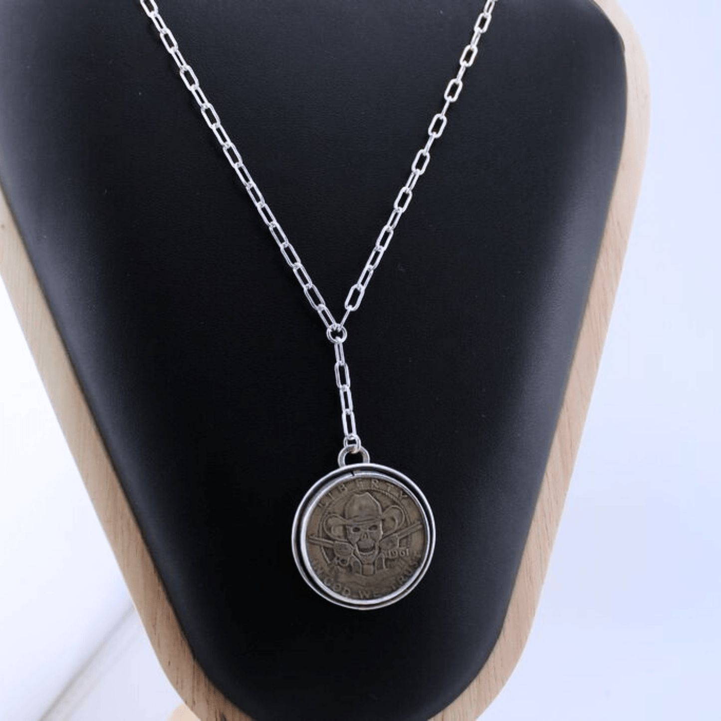 Silver Rush – Wild West Coin Necklace