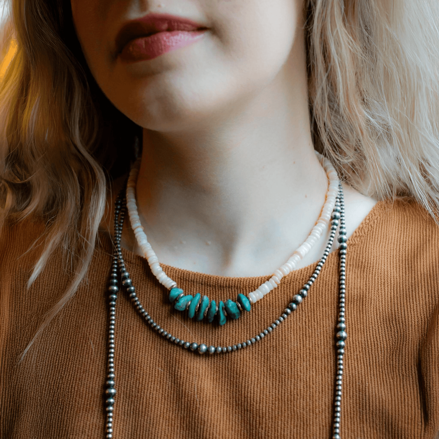 The Dahlia Beaded Necklace