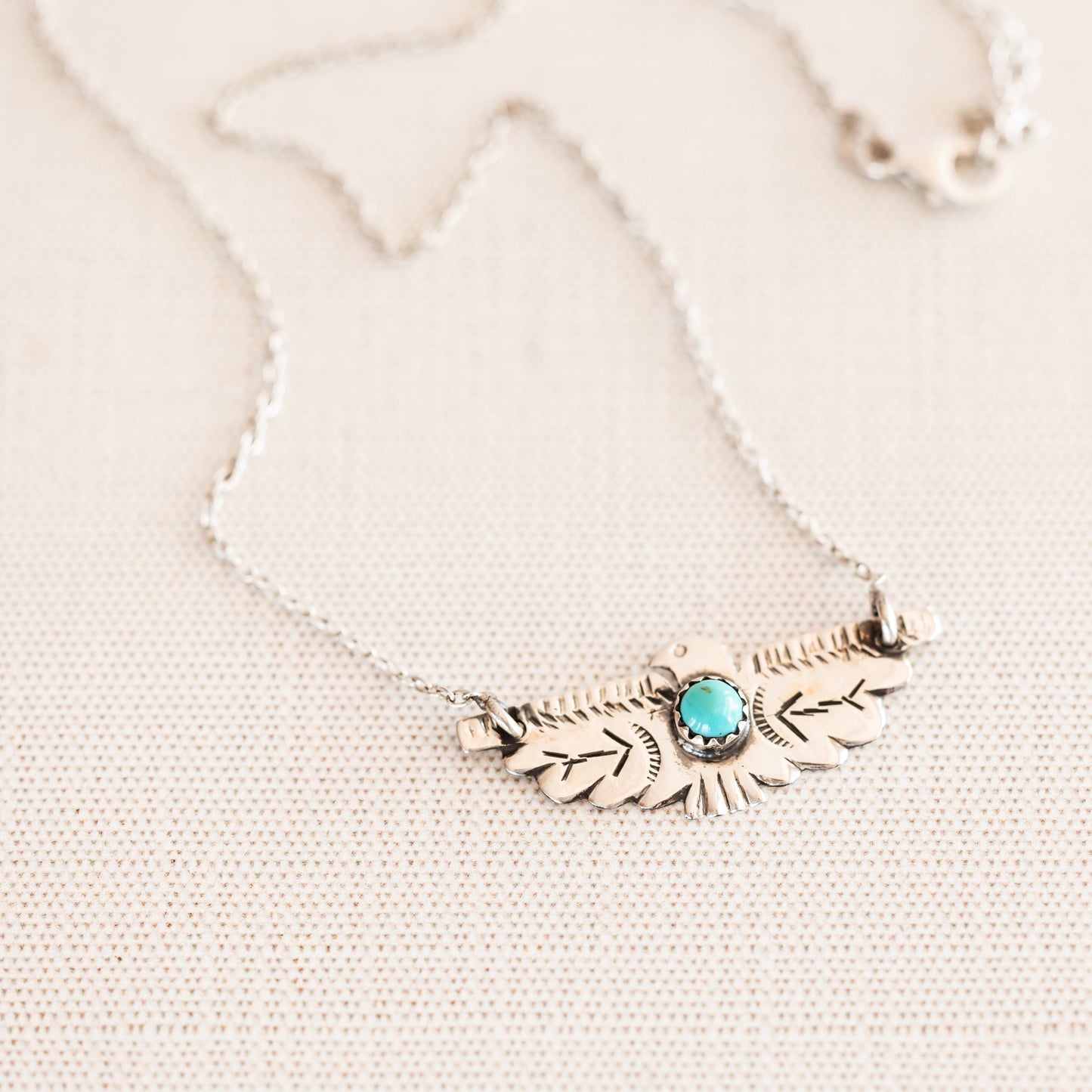 Thunderbird Turquoise Necklace