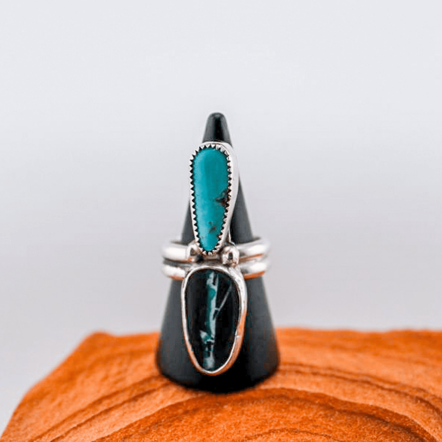 The Pass – Turquoise & Black Jack Ring
