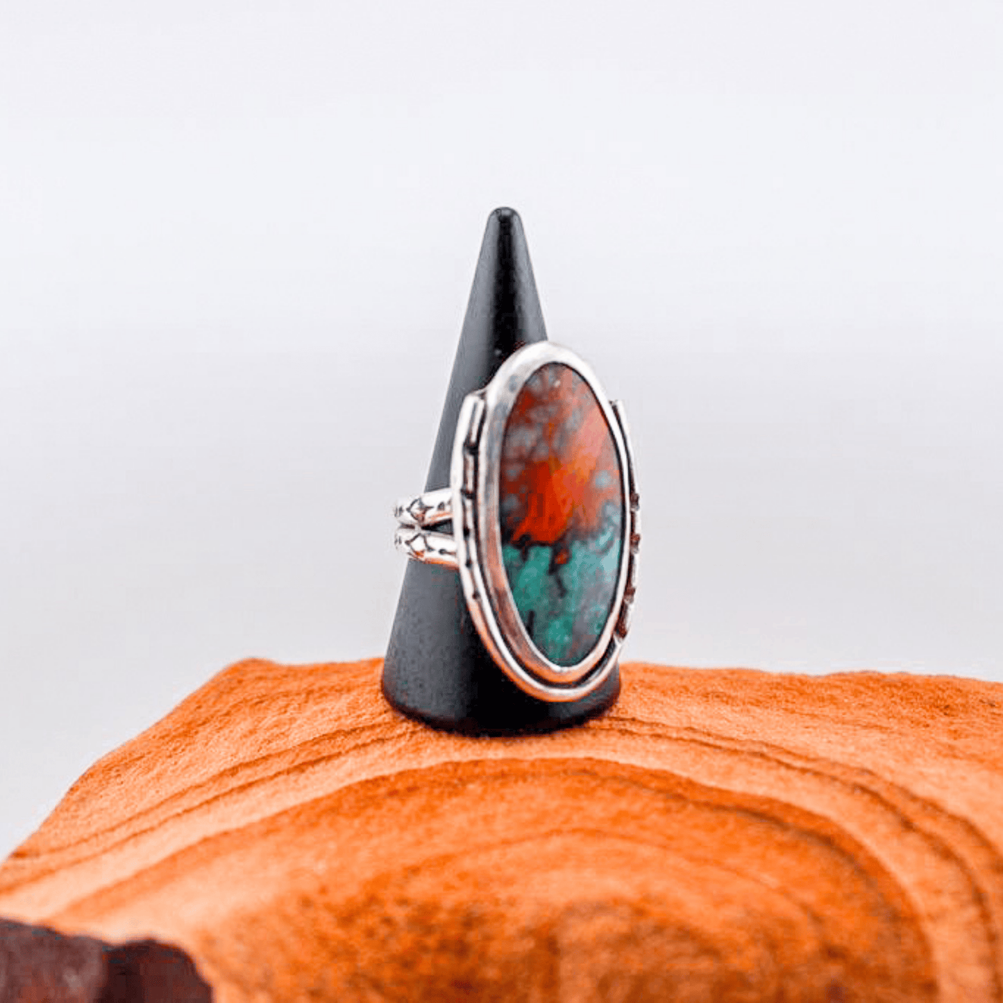 Red Bluff – Sonora Sunrise Turquoise Ring