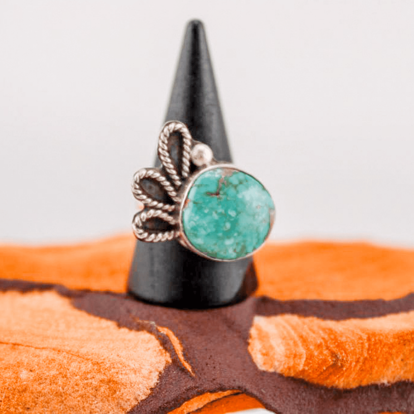 Blooms Ember - Turquoise Rings