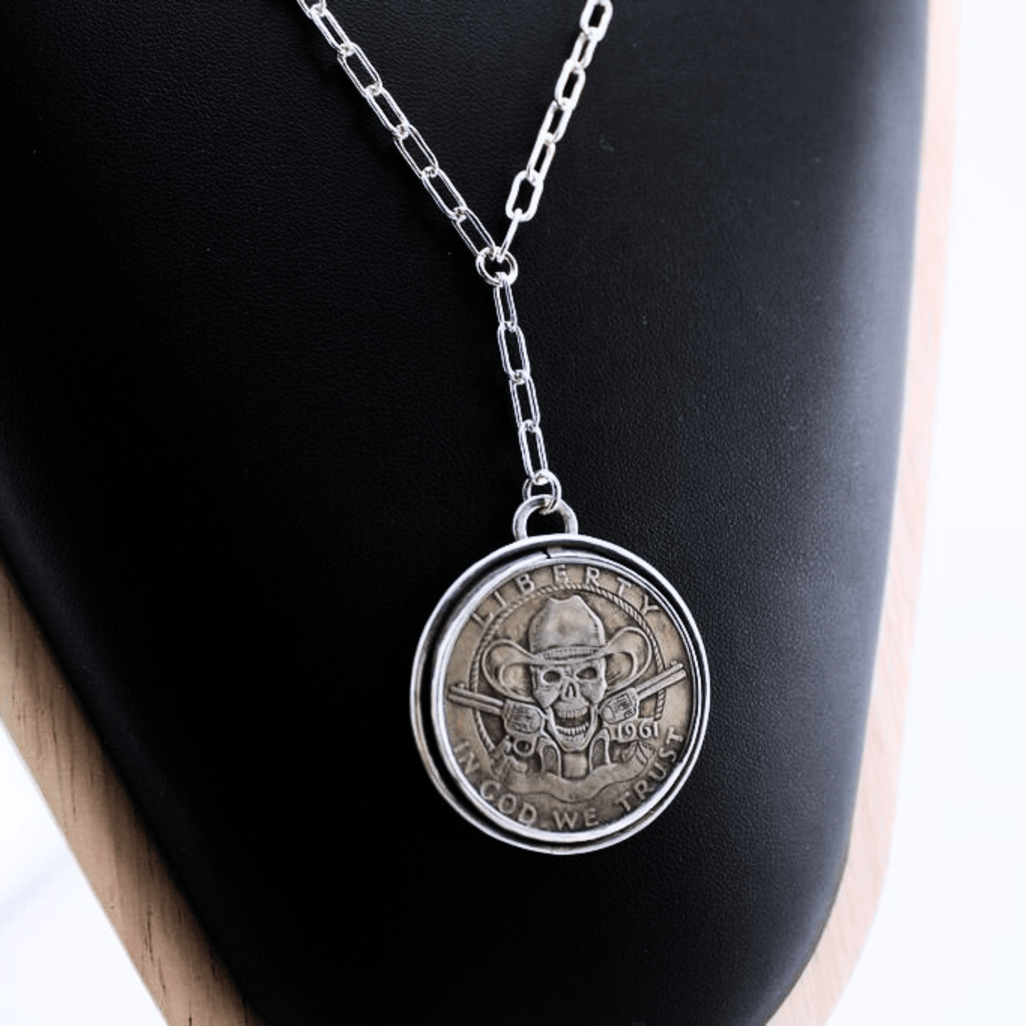 Silver Rush – Wild West Coin Necklace
