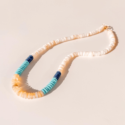 Sunlight Collar Beaded Necklace