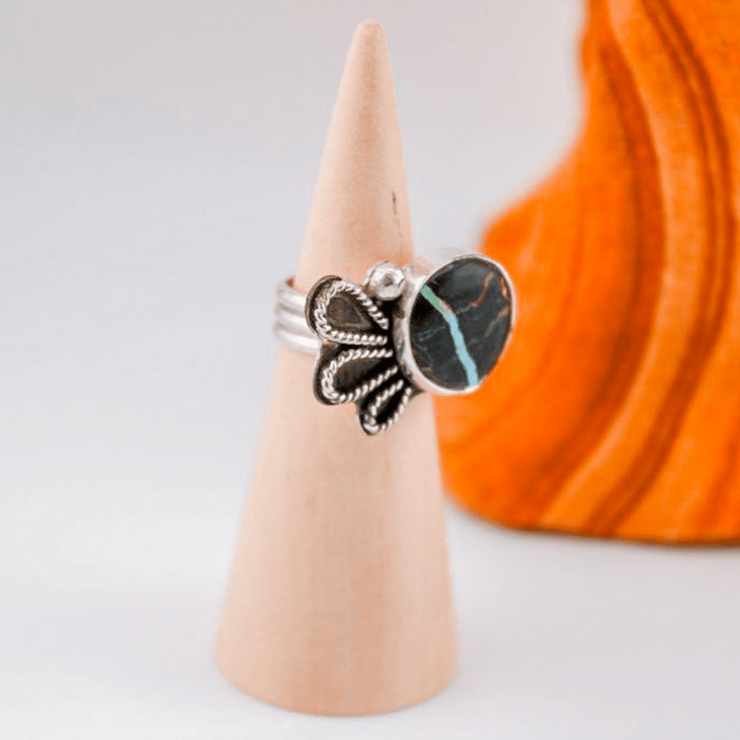 Blooms Ember - Turquoise Rings