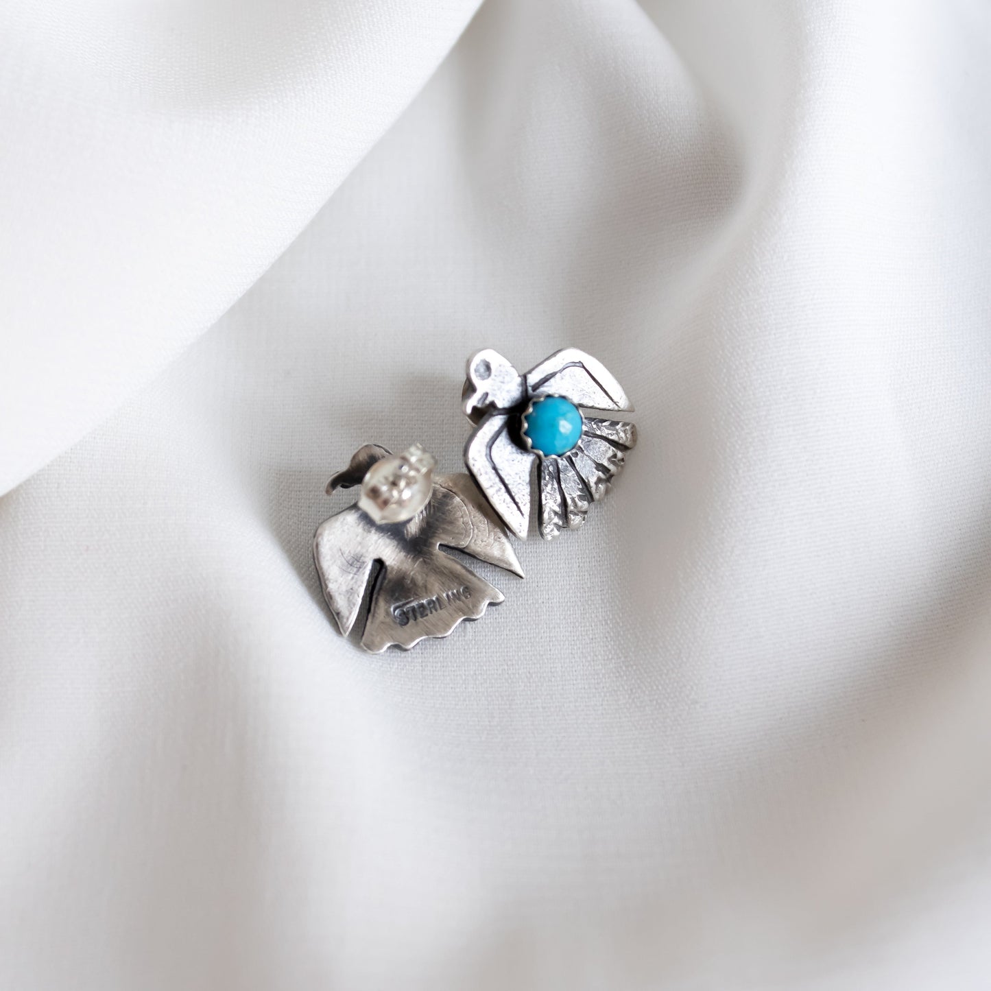 Thunderbird Turquoise Studs