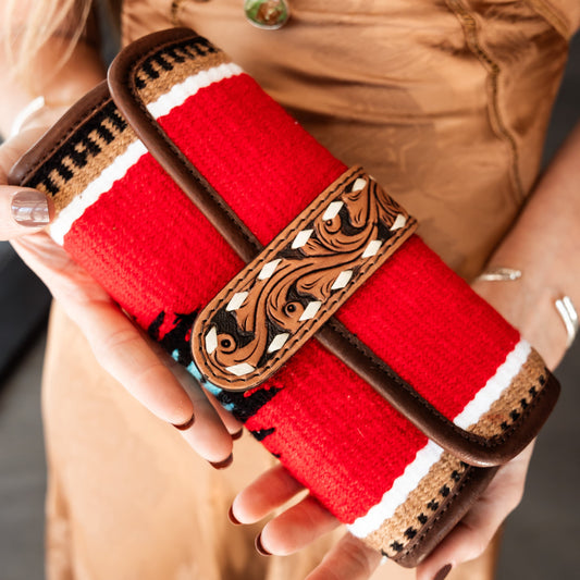 Western Heritage Jewelry Pouch