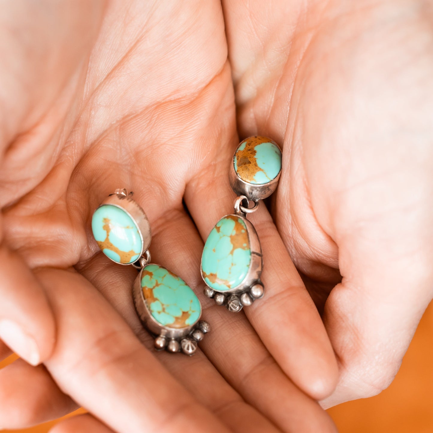 Royston Turquoise Drop Earrings