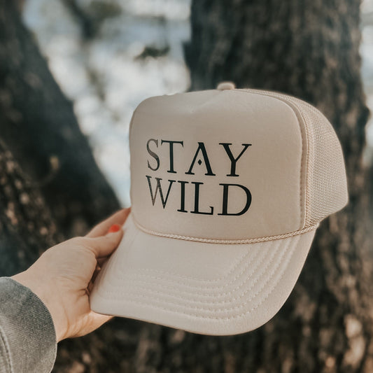 Stay Wild Trucker Hat