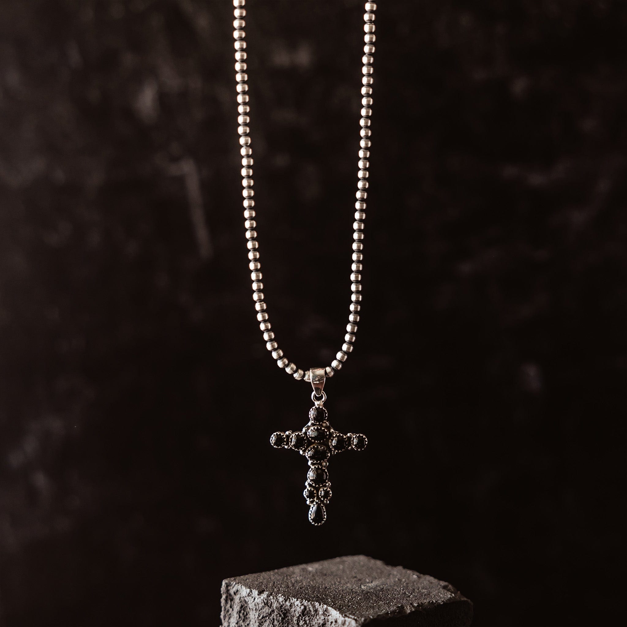 John Hardy Classic Chain Cross Pendant Necklace, Black Onyx | Baxter's Fine  Jewelry | Warwick, RI