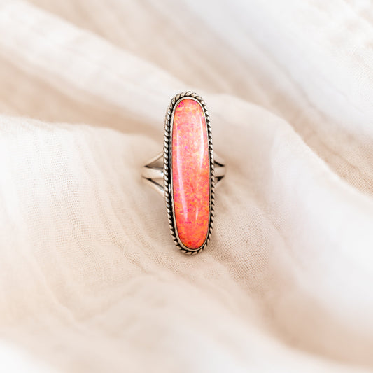 Desert Rose | Pink Opal Ring