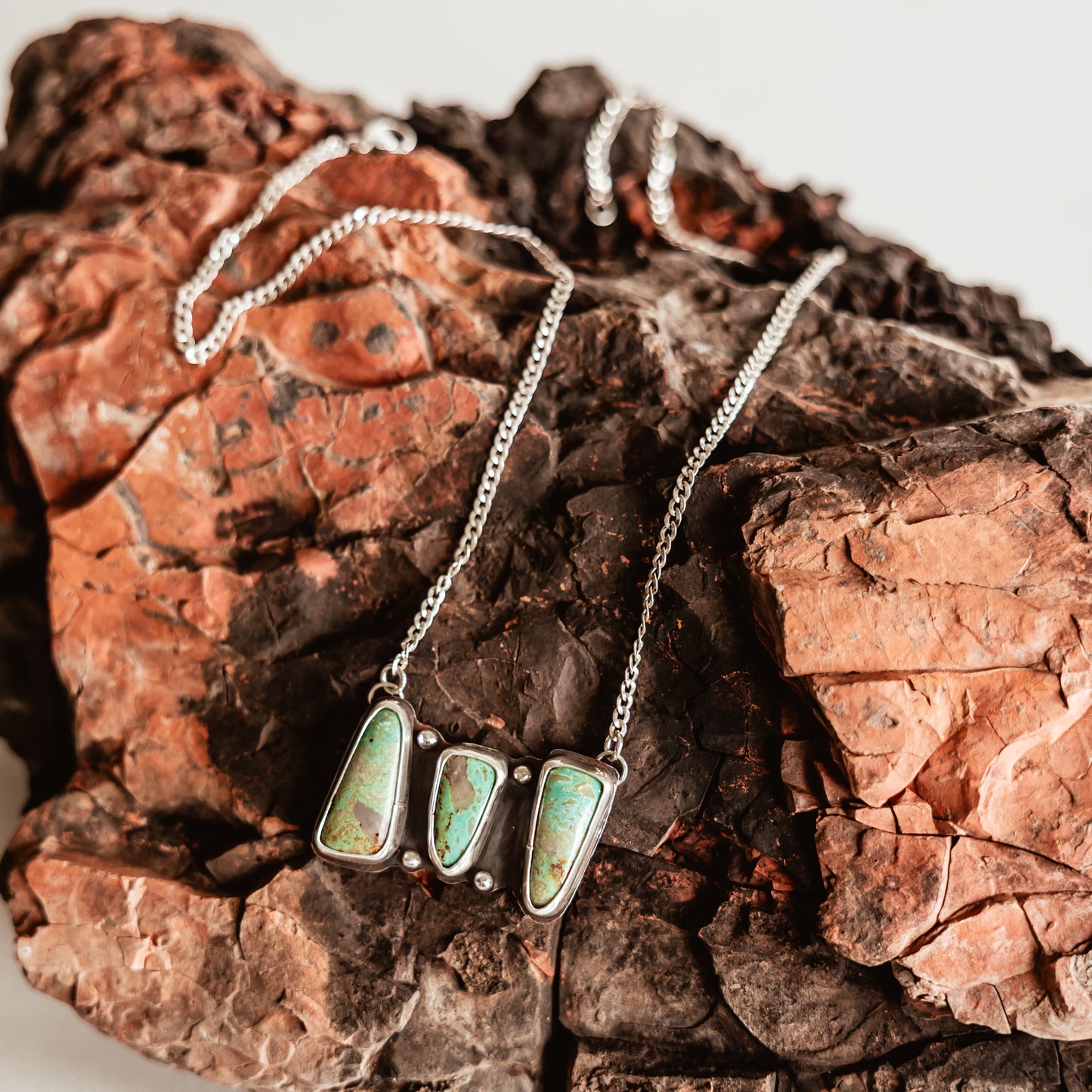 Sonoran Crown Bar Necklace