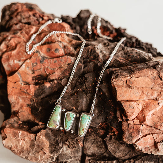 Sonoran Crown Bar Necklace