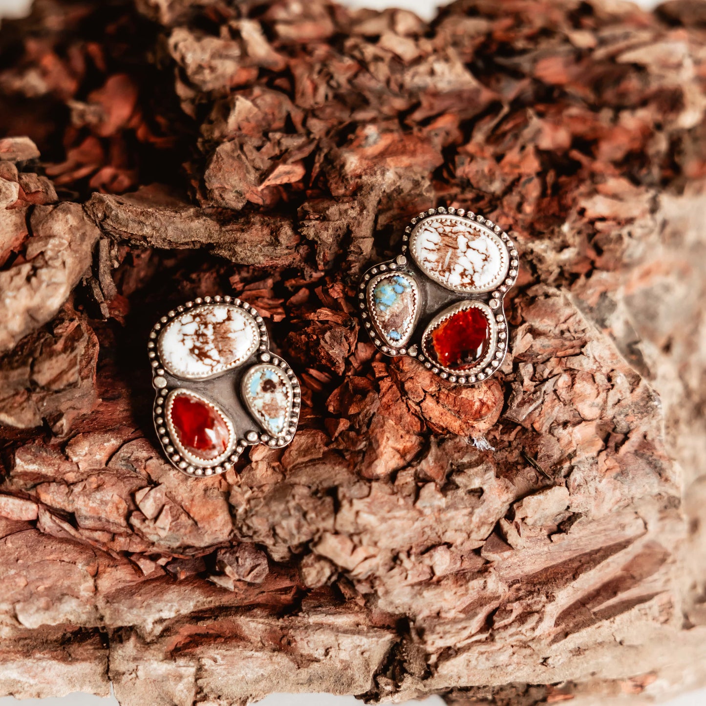Painted Desert Cluster Earrings