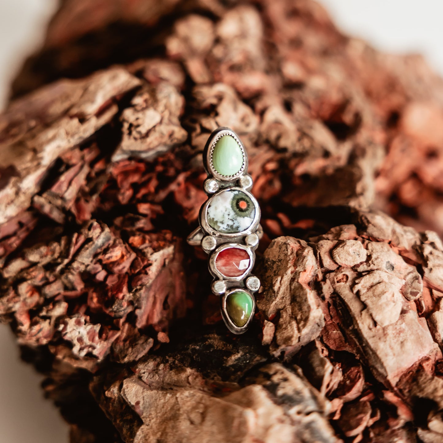 Canyon Smoke Crawler Ring