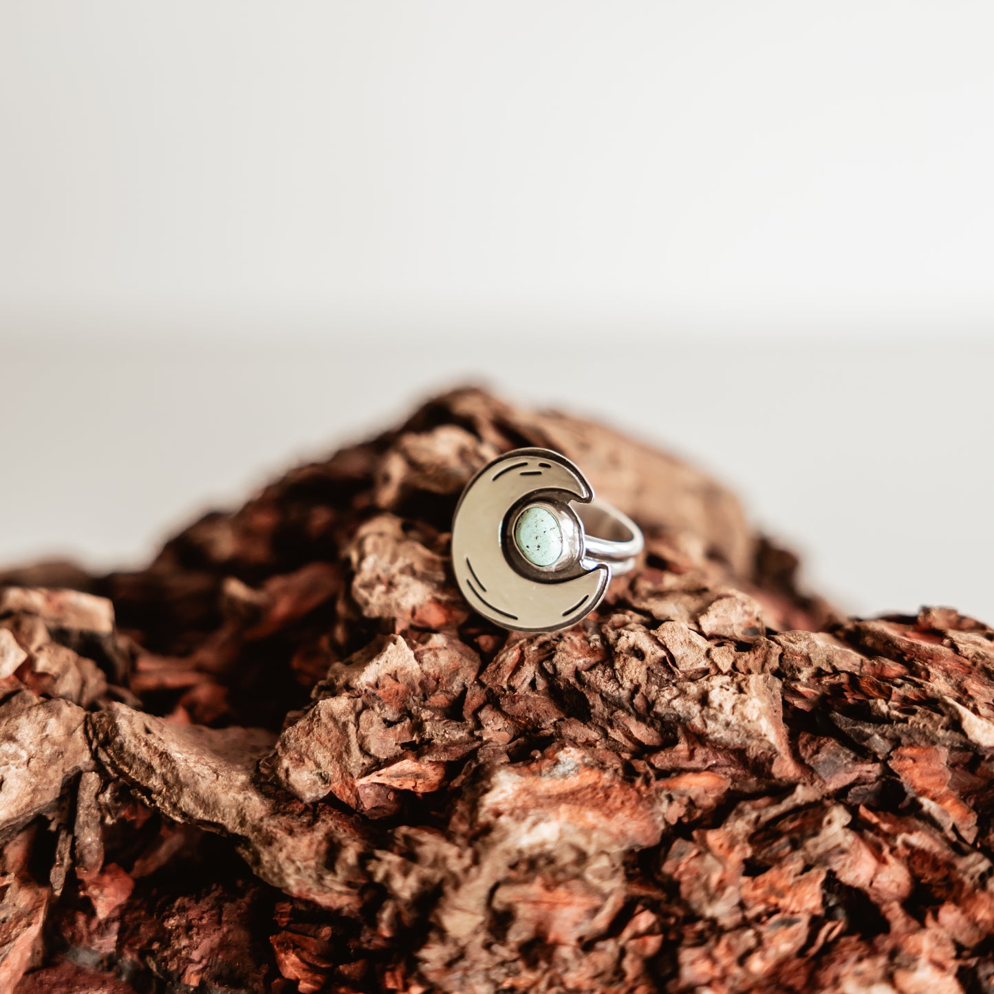 Desert Moon Turquoise Ring