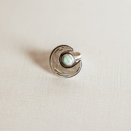 Desert Moon Turquoise Ring