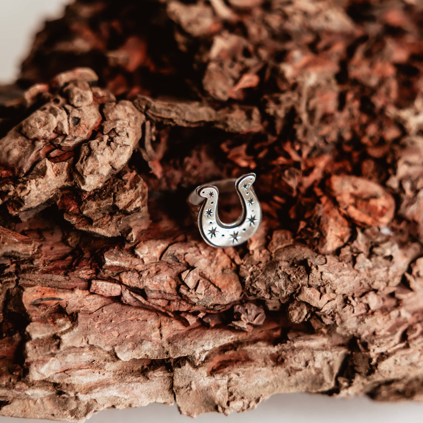Deadwood Horseshoe Ring