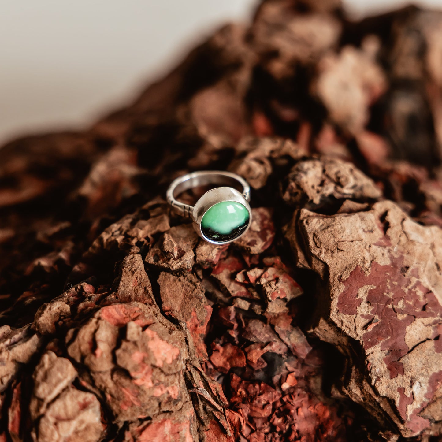 Darkwater Turquoise Ring