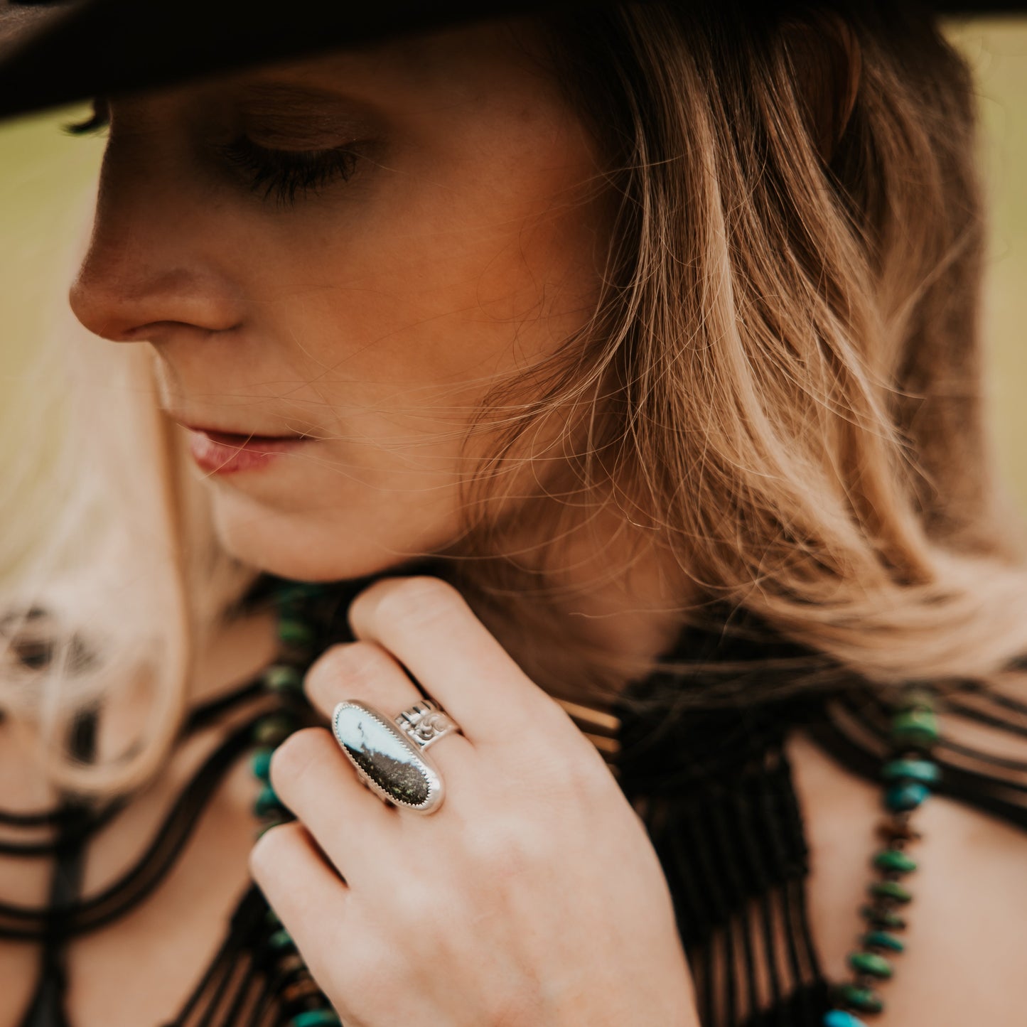 Prairie Stone Turquoise RIng