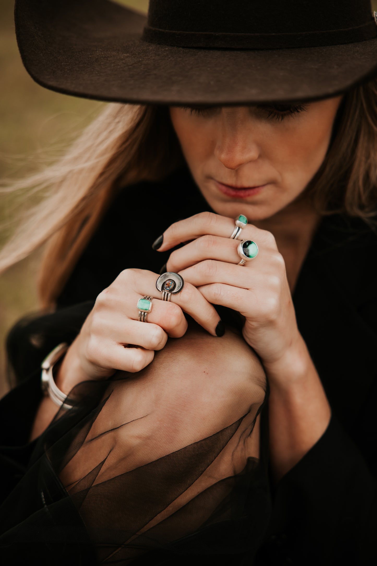 Desert Moon Opal Ring