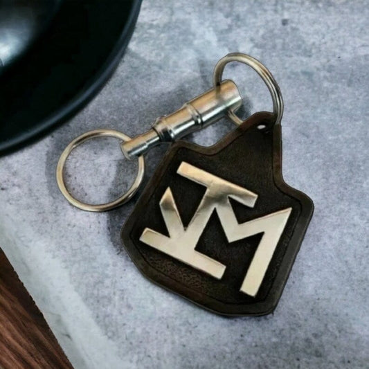 Custom Livestock Brand Keychain