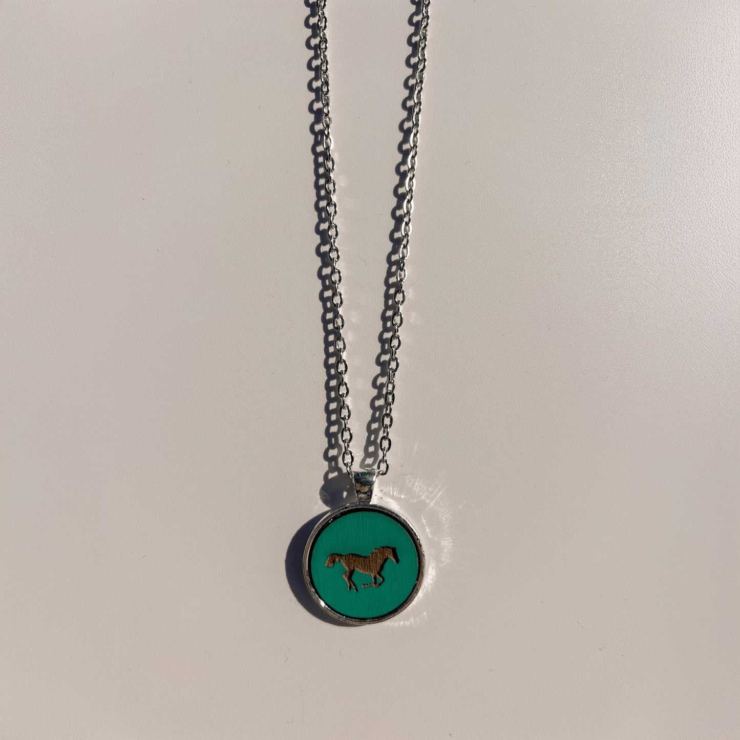 Wild Mustang Pendant Necklace