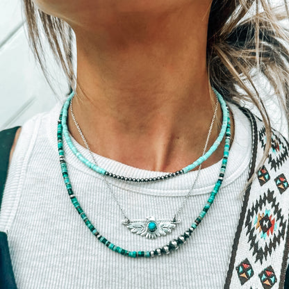 Thunderbird Turquoise Necklace