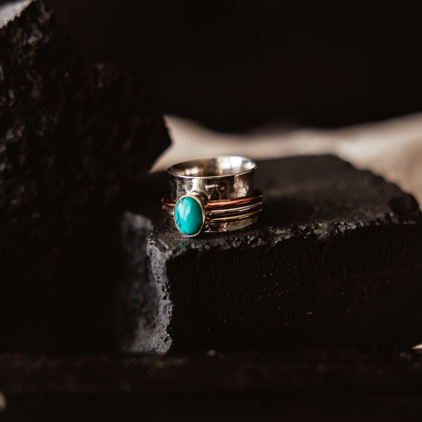 Turquoise Spinner Ring