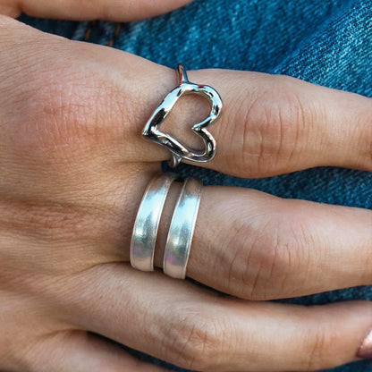 Love Is In The Air Heart Ring
